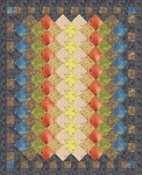 Chinese Windows Bed Quilt