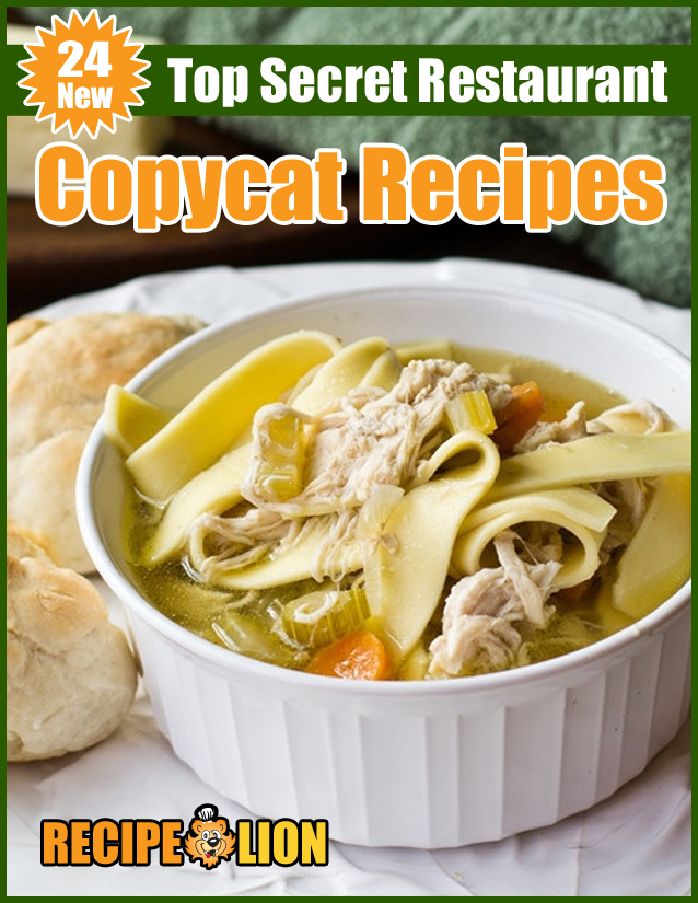24 Printable Top Secret Restaurant Copycat Recipes - RecipeChatter