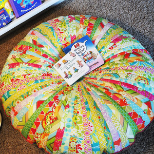 Jammin Jelly Roll Floor Cushion Jammin Jelly Roll Floor Cushion