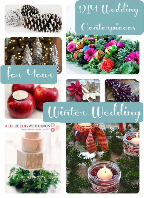 24 DIY Wedding Centerpieces for Your Winter Wedding
