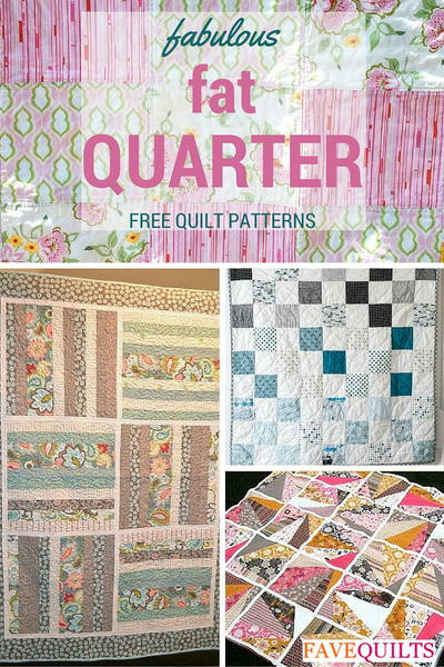 10 Fantastic Fat Quarter Quilt Patterns | FaveQuilts.com
