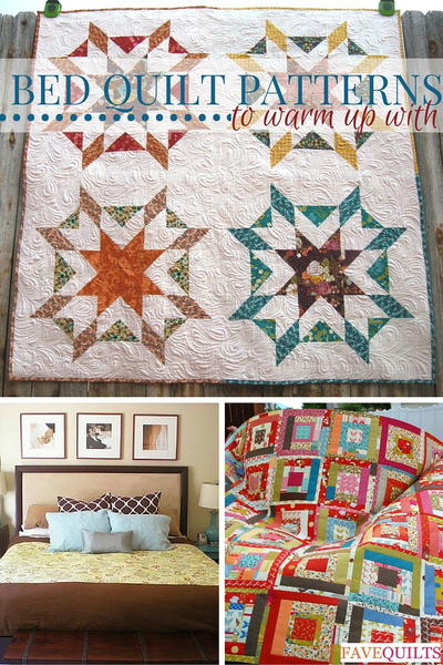 30 Free Bed Quilt Patterns to Warm Up With + 14 New Projects ...