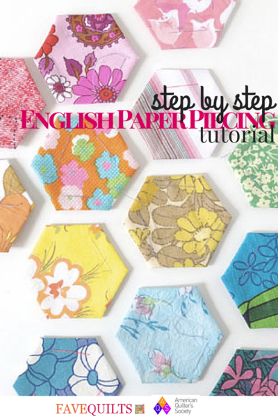 Step by Step English Paper Piecing Tutorial | FaveQuilts.com