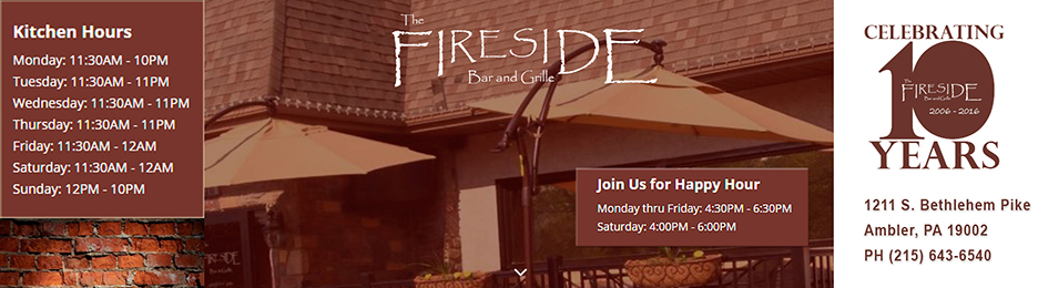 http://www.firesidebarandgrille.com/