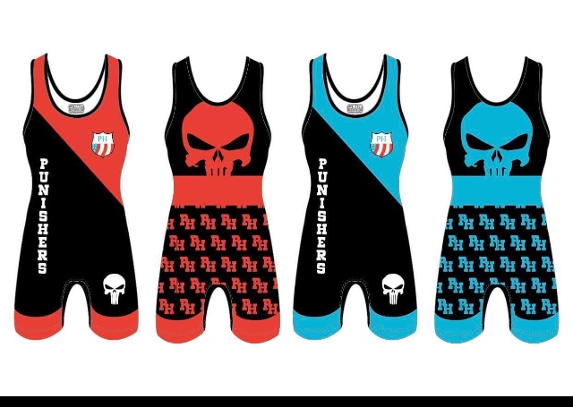 punisher wrestling singlet