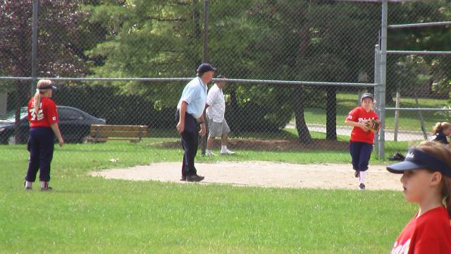 Ed Zeagman - umpiring at Springfield 5