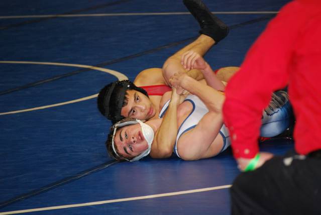 Antonio Lopez on his way to a fourth place finish at the Maryland State Championship.