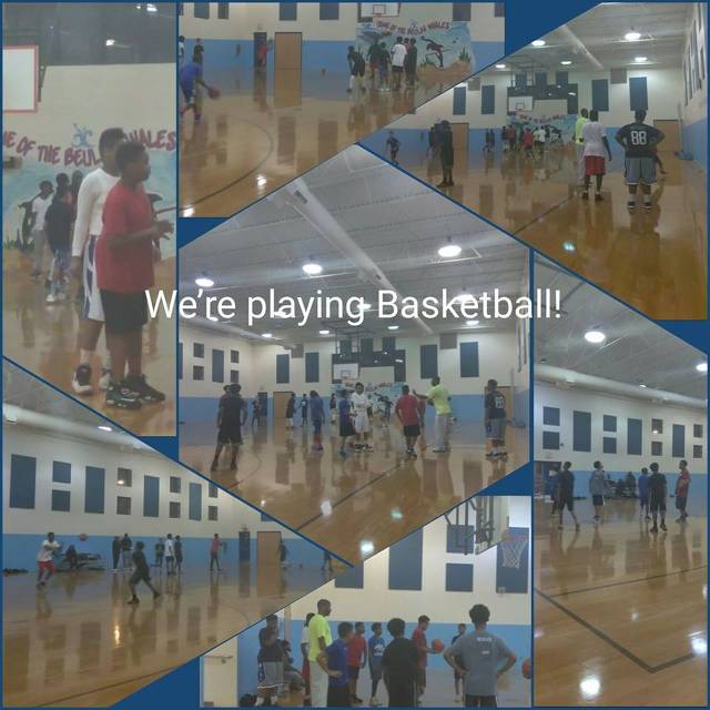 We're Playing Basketball