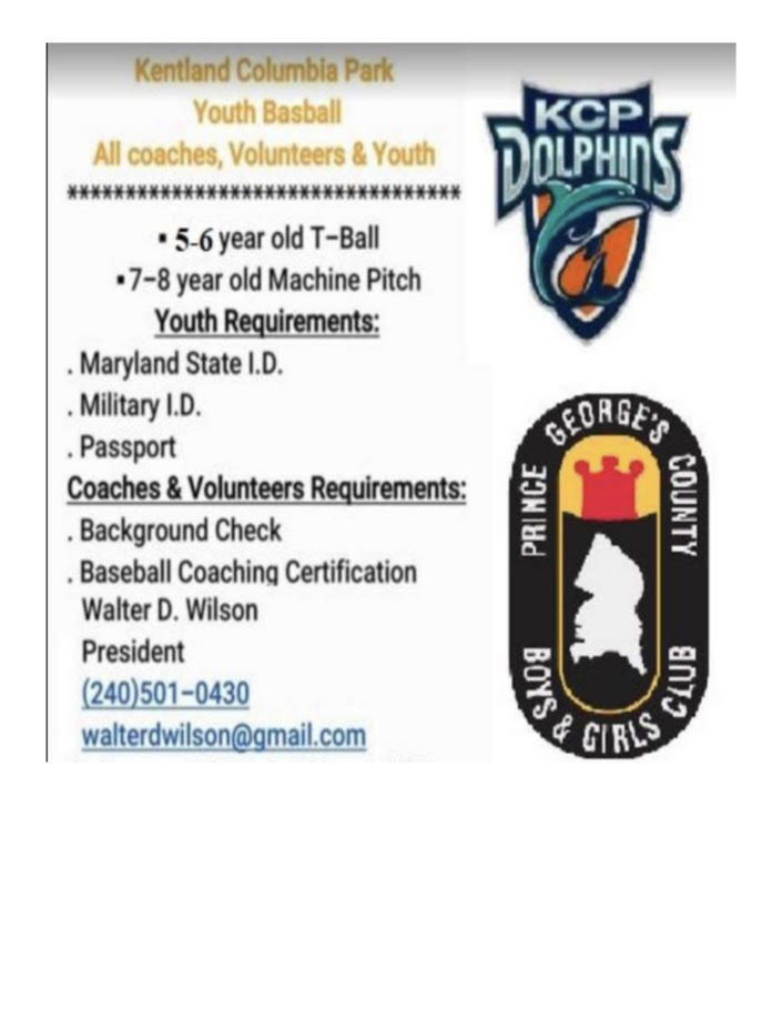 Kentland Columbia Park Dolphins (Landover, MD) powered by