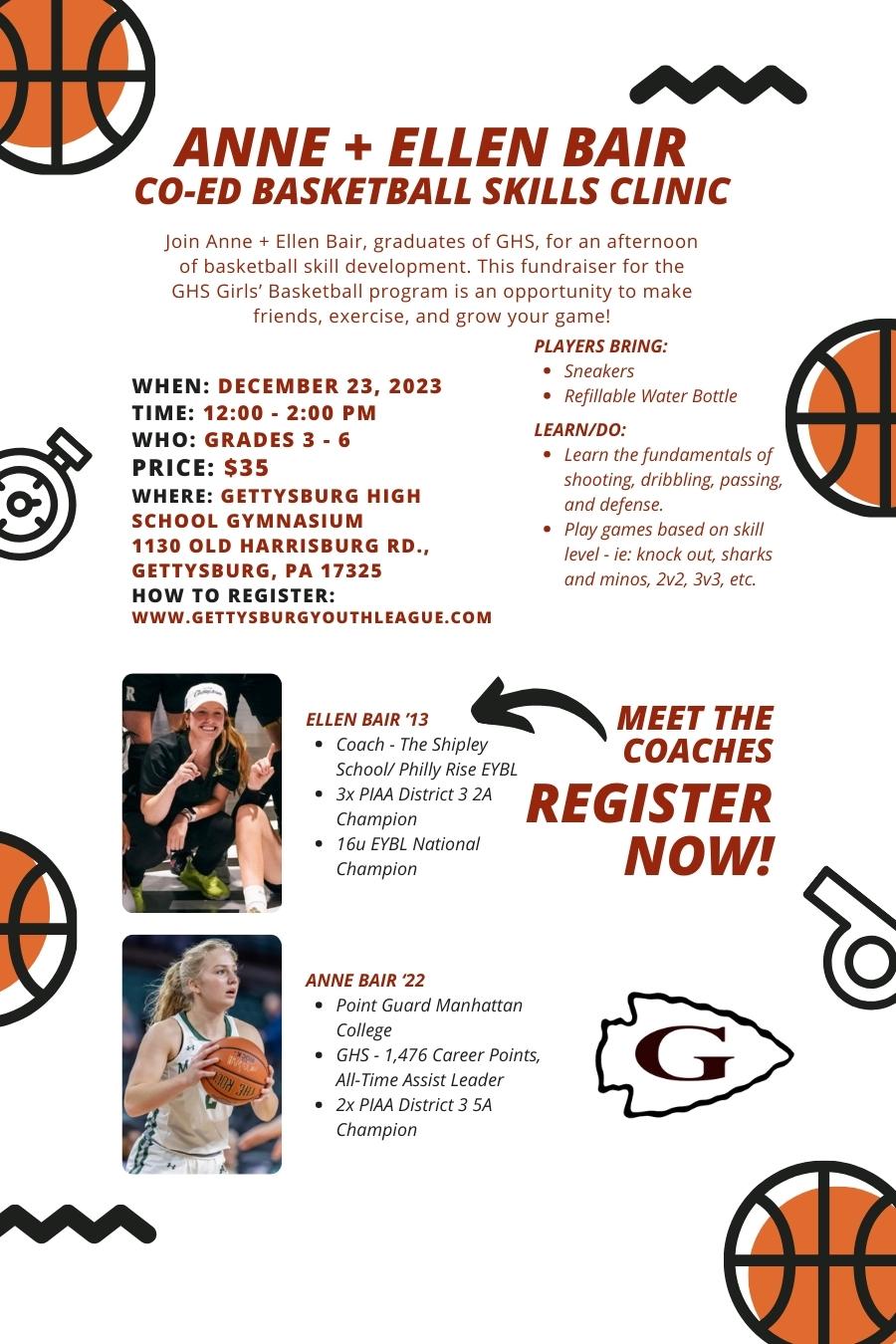 Gettysburg Youth Basketball League - (Gettysburg, PA) - powered by  LeagueLineup.com