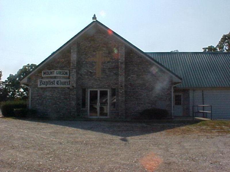 Pulaski Baptist Association, MO. MBC SBC Our Churches Mt. Gibson Baptist Church