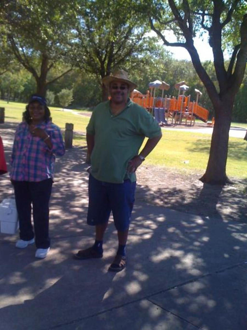 Bro. Johnson - Hat and all! He's Ready!