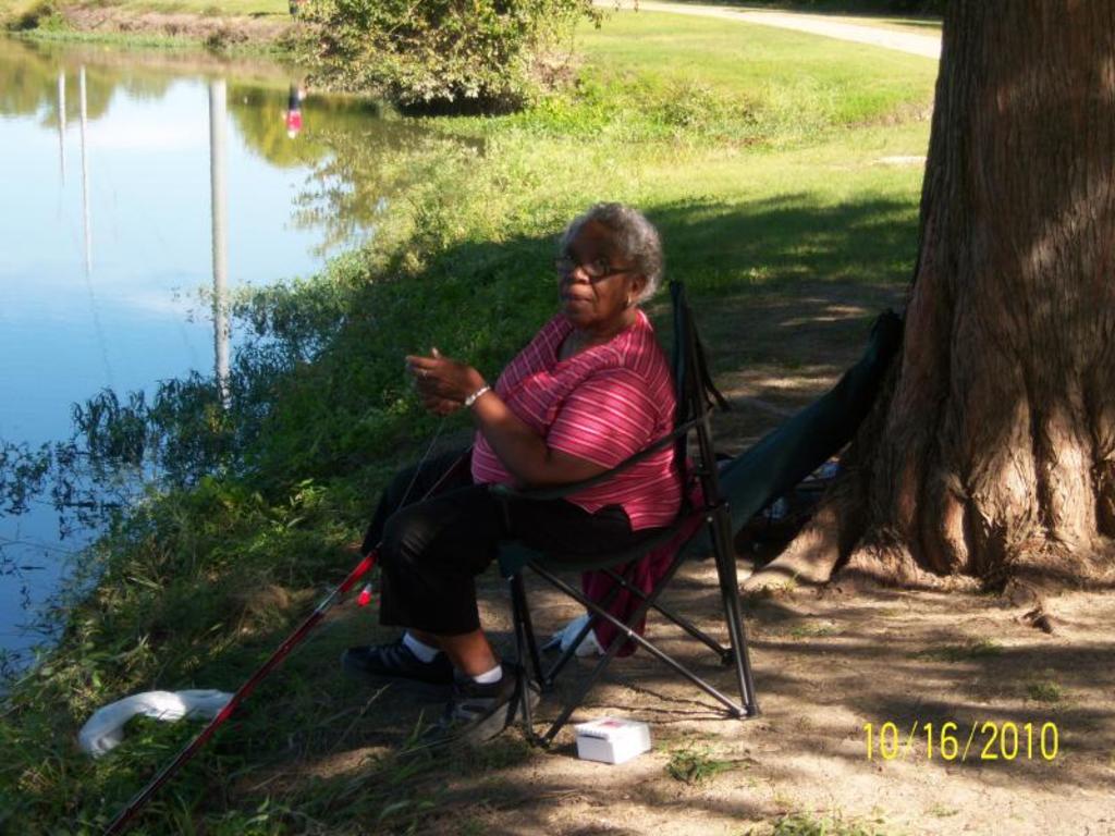 Sis. Cherry - Sitting in the Shade!
