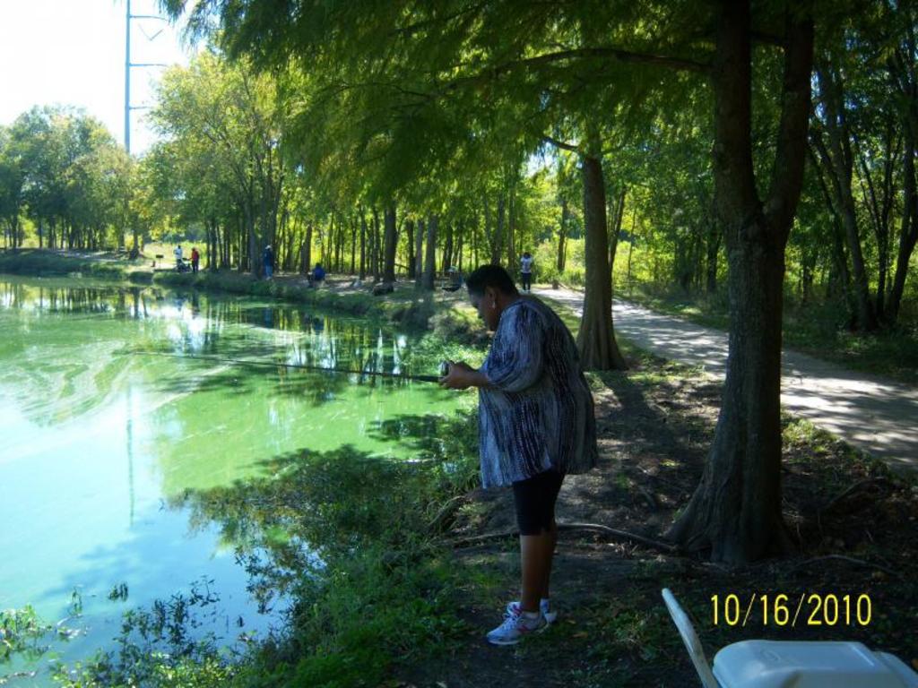Checking for snakes!