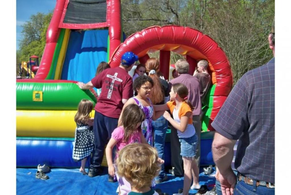 Kids loved the obstacle course