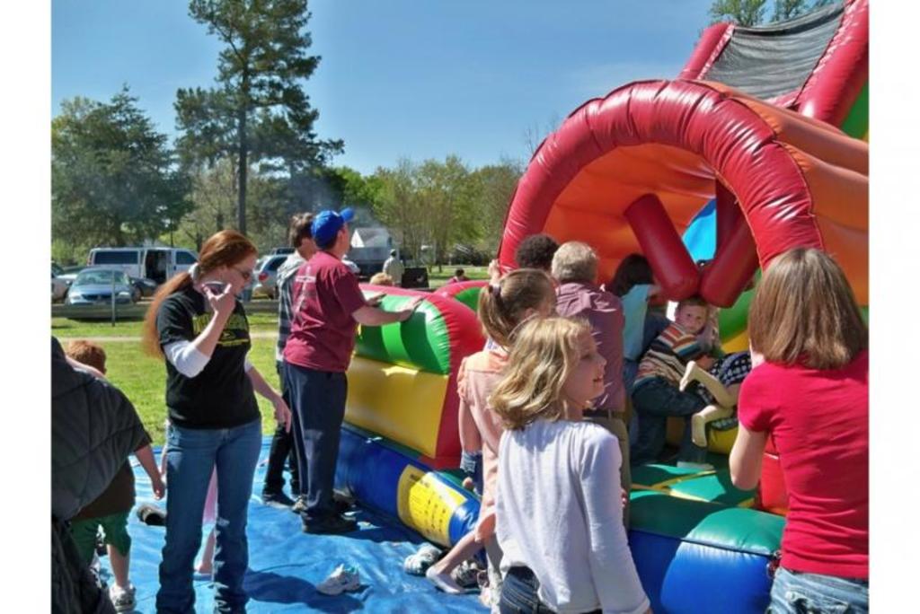 More at the obstacle course