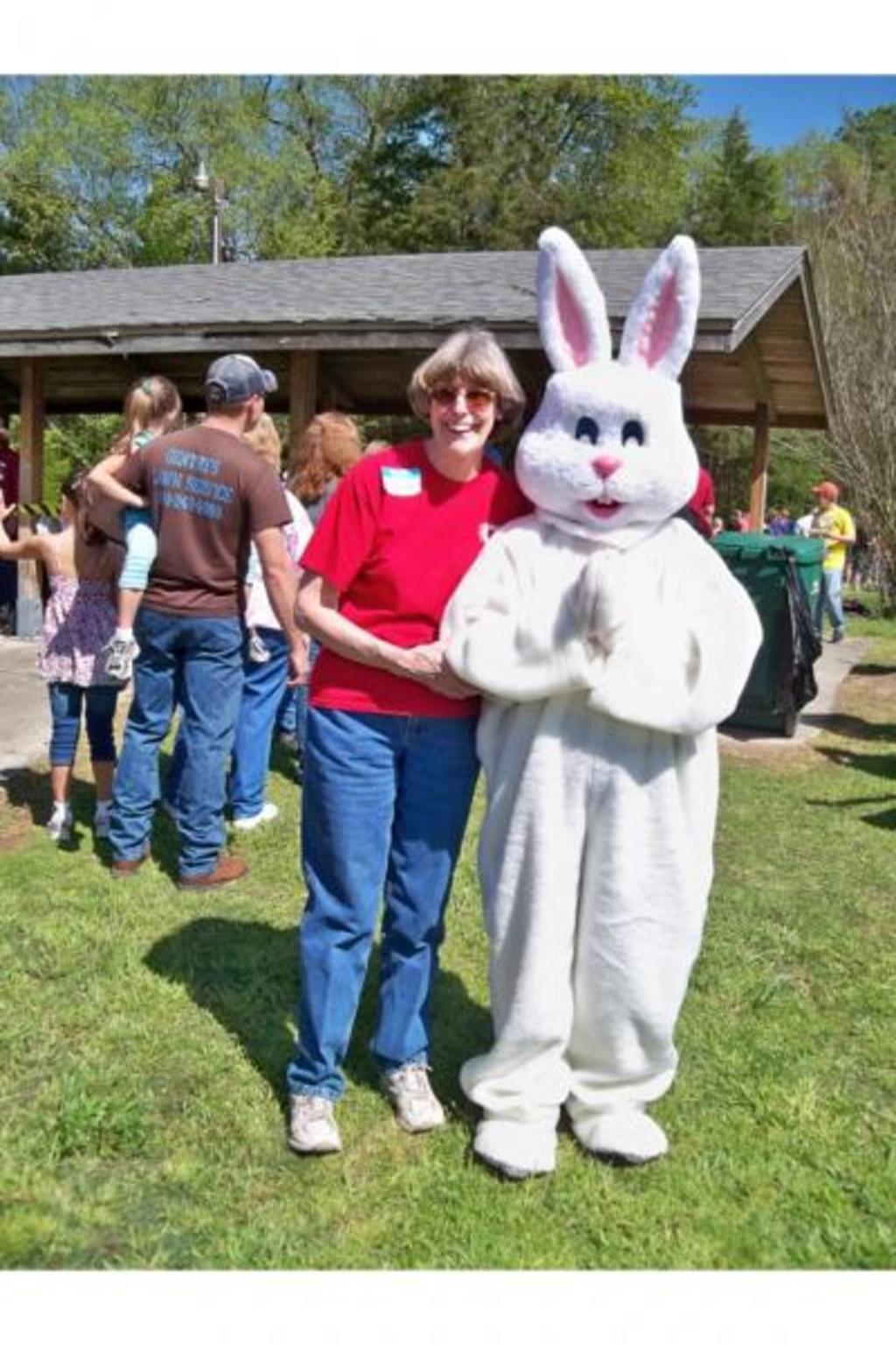 Alice Ann White & Peggy the Bunny