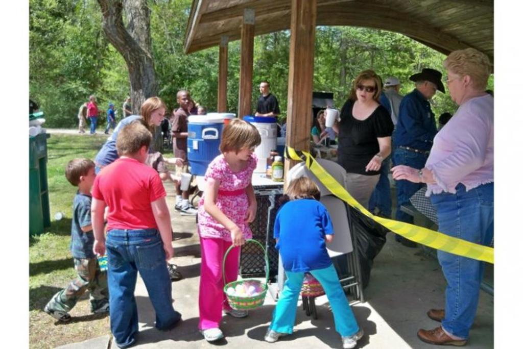 Kids, eggs, and drink refills