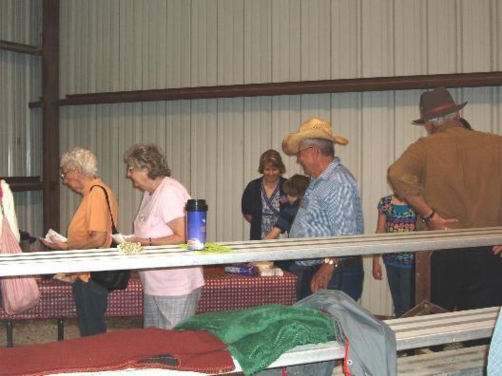 This looks like the chow line!