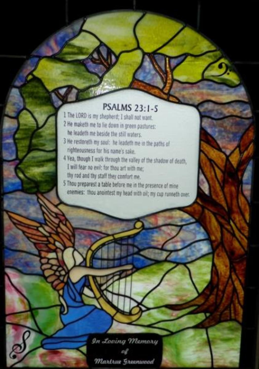 In Memory of Martrue Greenwood