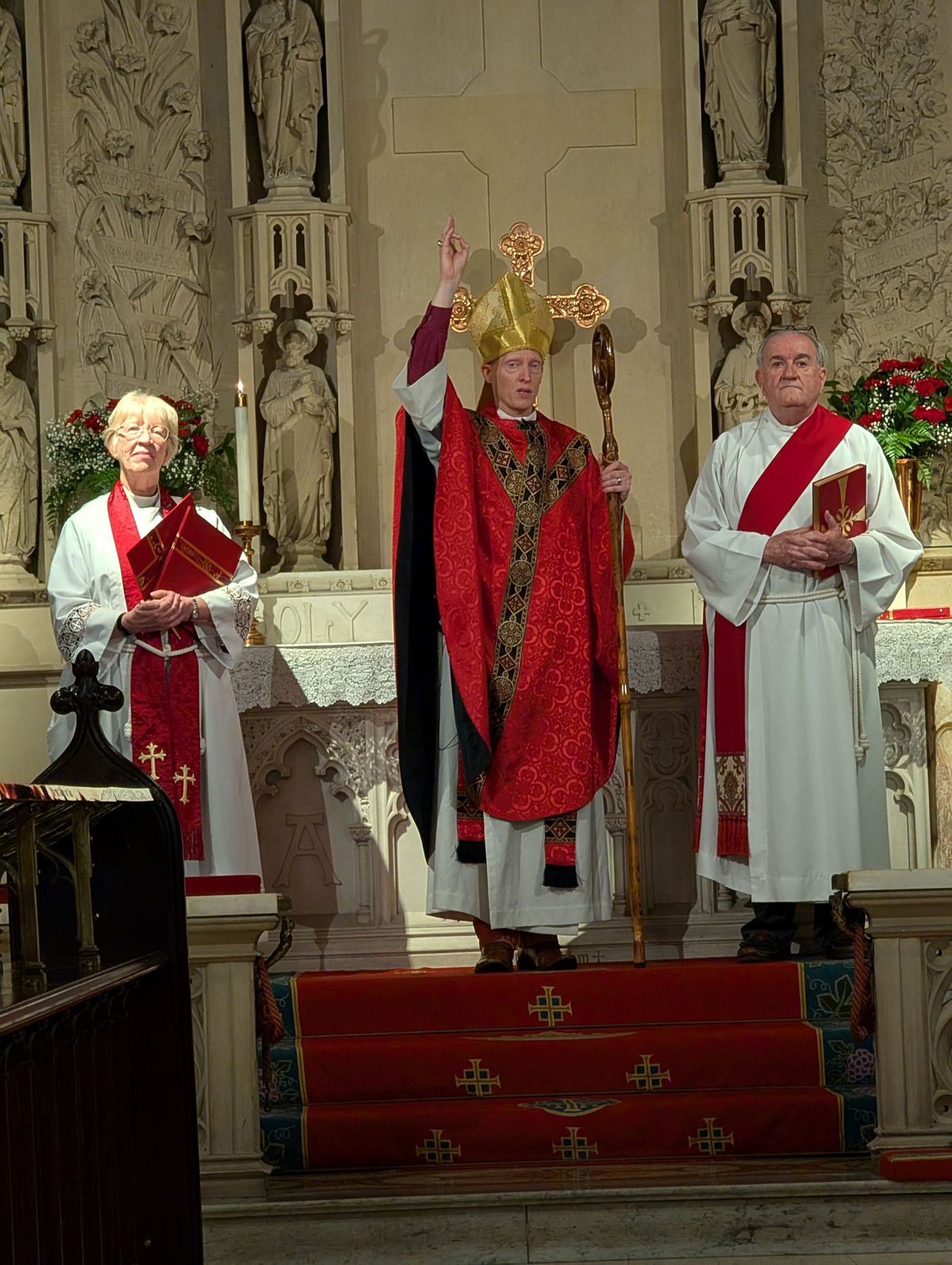 Mother Judith, Bishop Jeremiah, Deacon Paul