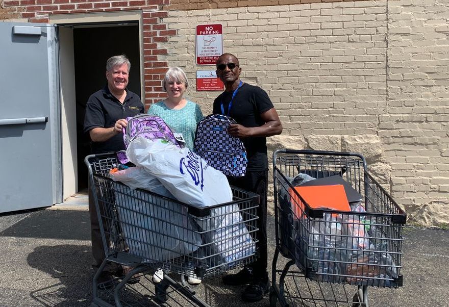 School Supply Drvie for the City Rescue Mission of New Castle delivered, August 2025