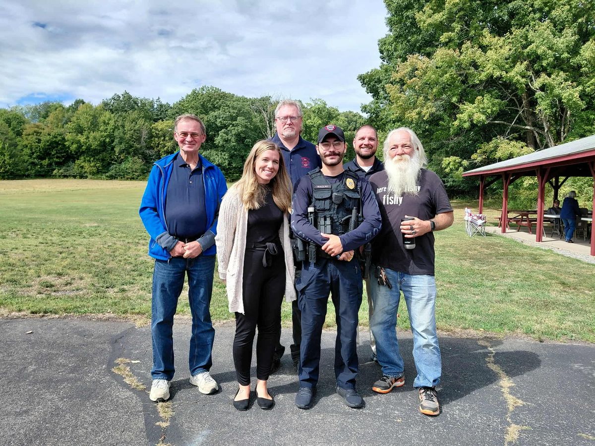 Outdoor Worship and Picnic, Sunday, Sept 7th - First Responders recognized. And it was grandparents day!