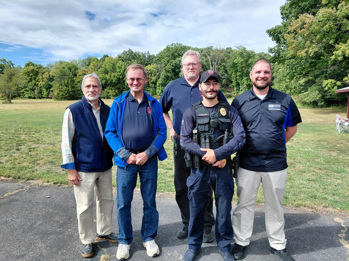 Outdoor Worship and Picnic, Sunday, Sept 7th - First Responders recognized. And it was grandparents day!