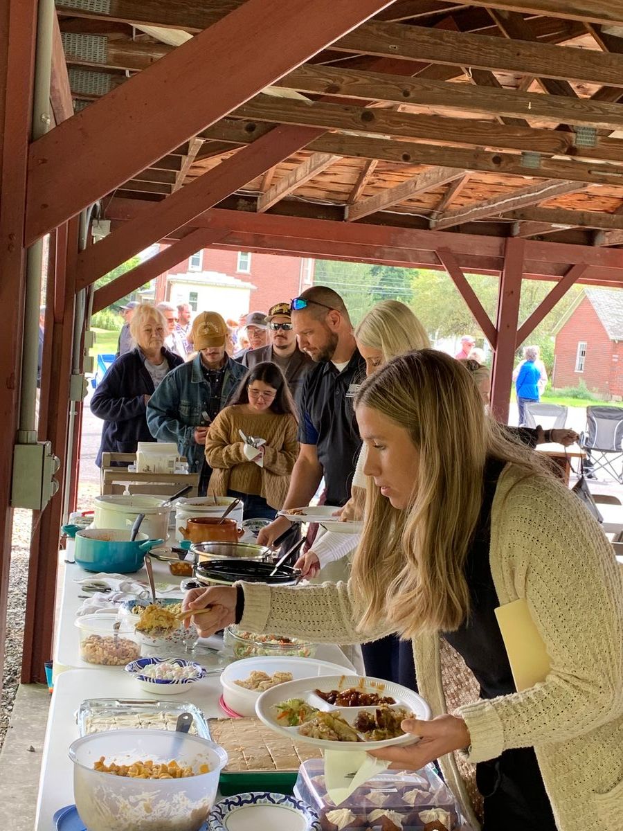 Outdoor Worship and Picnic, Sunday, Sept 7th - First Responders recognized. And it was grandparents day!