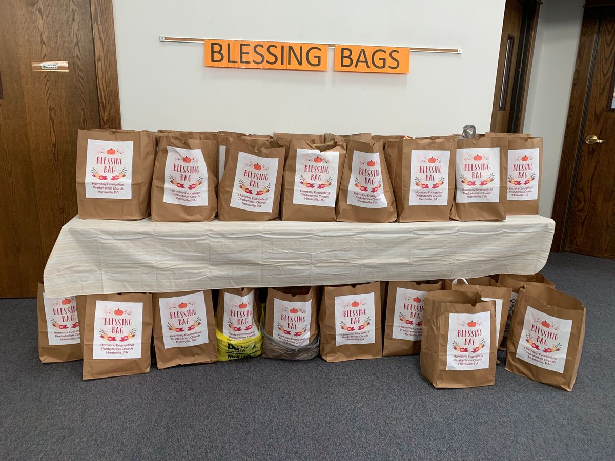 35 Blessing Bags collected so far!!