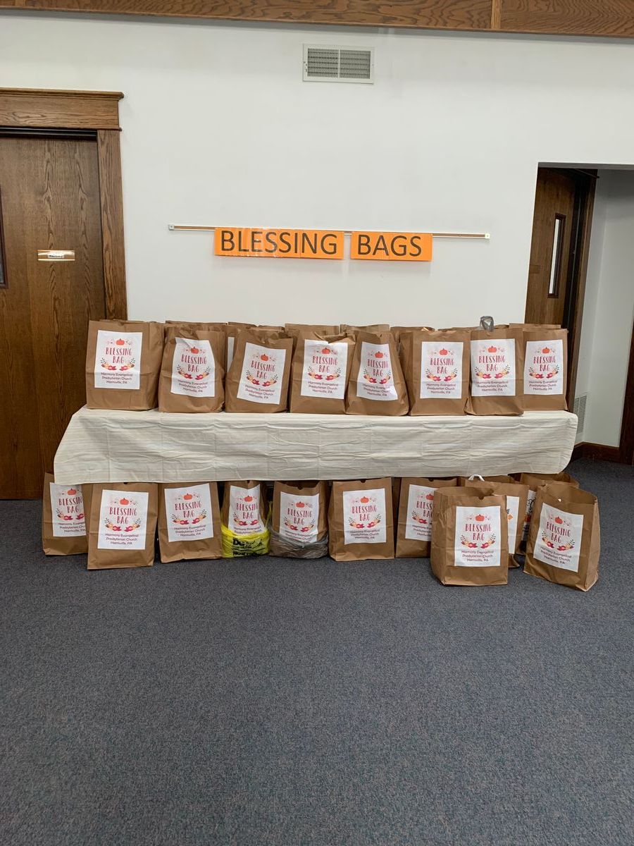 35 Blessing Bags collected so far!!