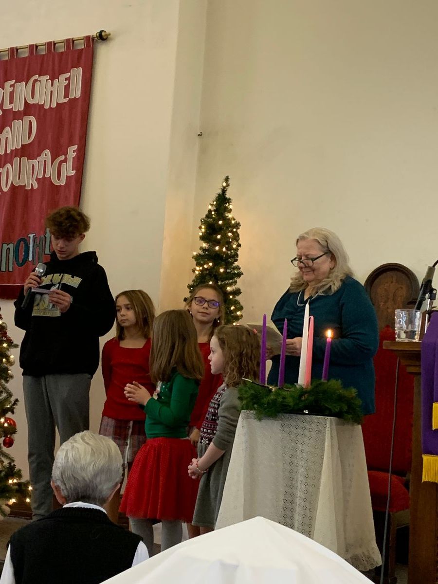 Lighting the 2nd Candle of Advent, 2025