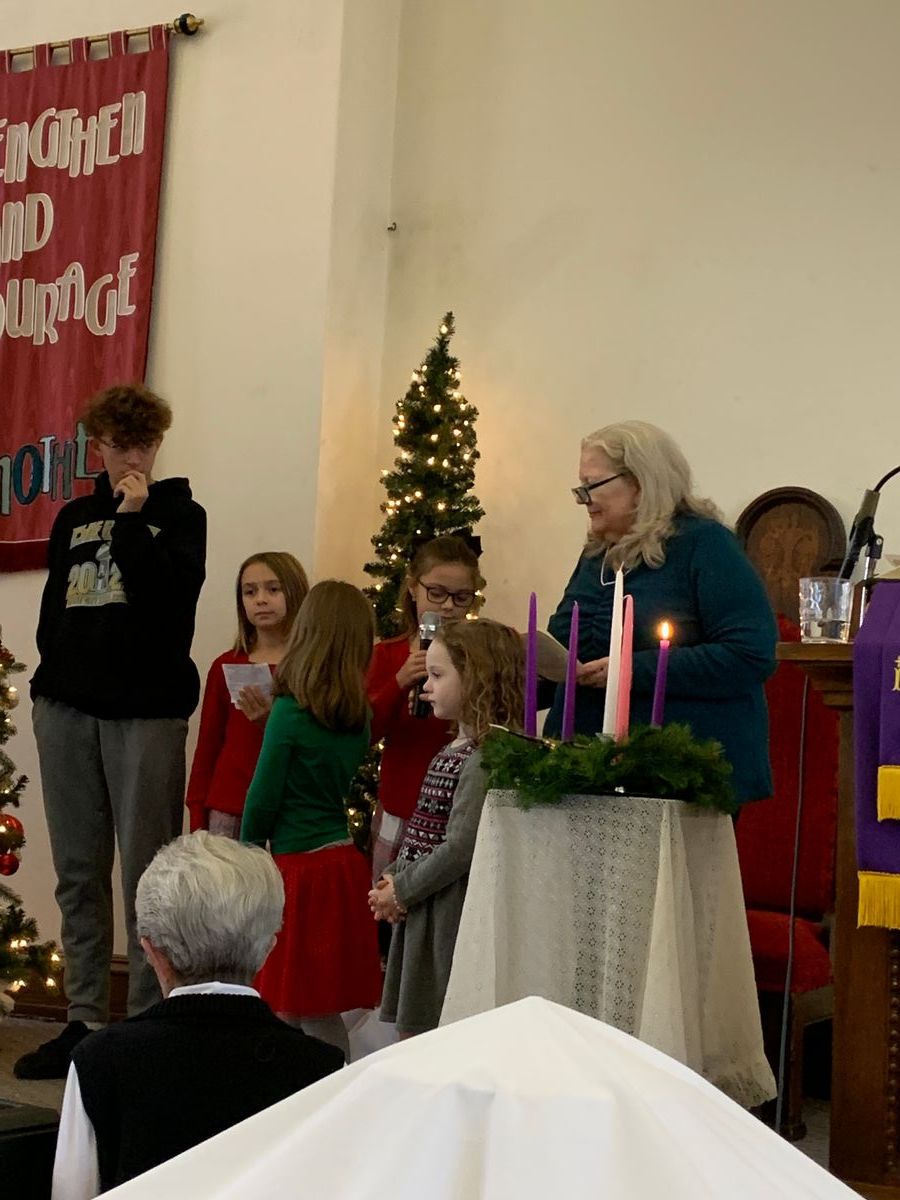Lighting the 2nd Candle of Advent, 2025