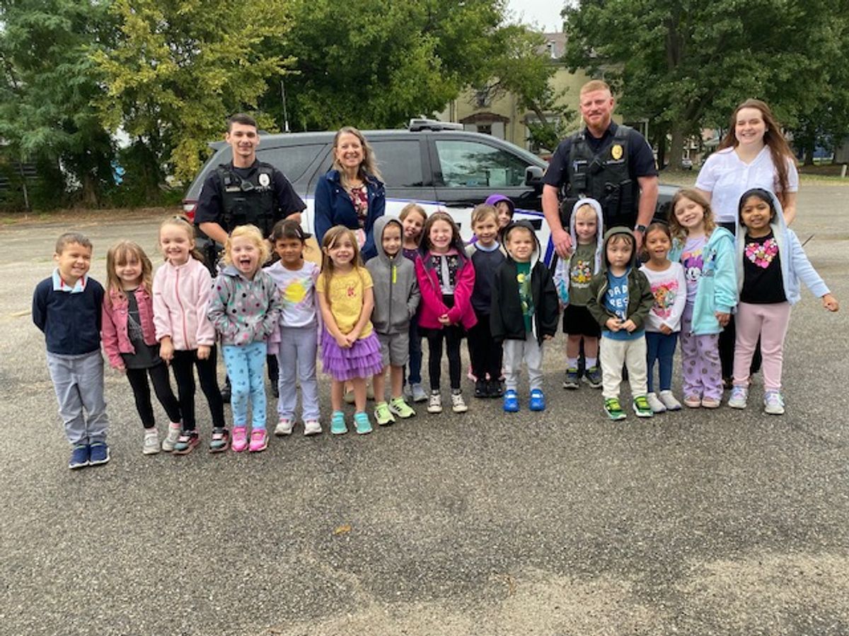 Kindergarten and preschool kicked off their week of celebrating