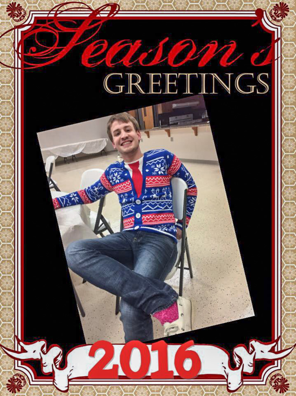 Merry Christmas From Our Cool Youth Minister!