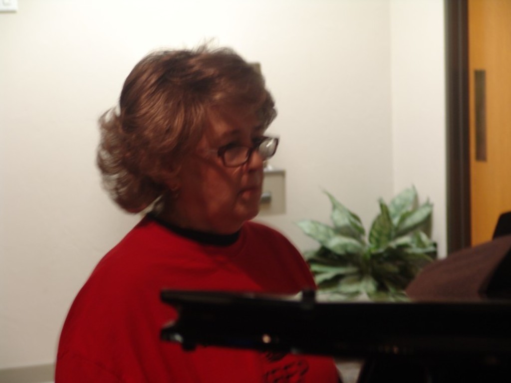 Janie at Piano