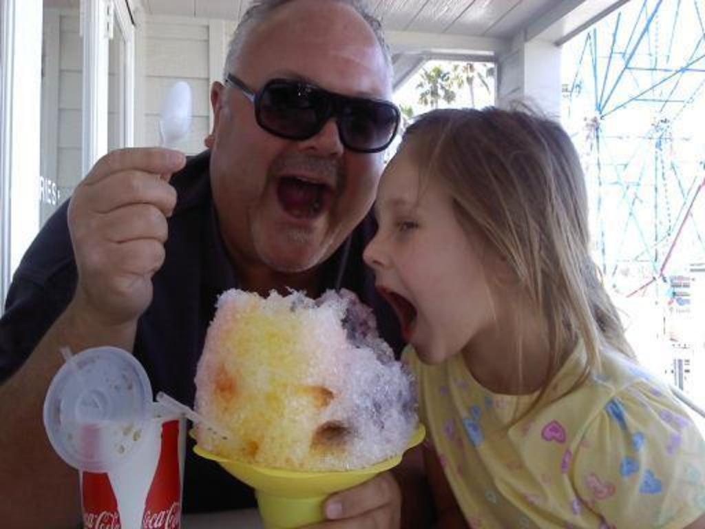 Papa Jerry and Grandaughter Cheyanna