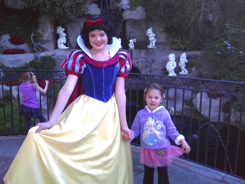 Cheyanna's (Liversage's granddaughter) 5th Birthday at Disneyland