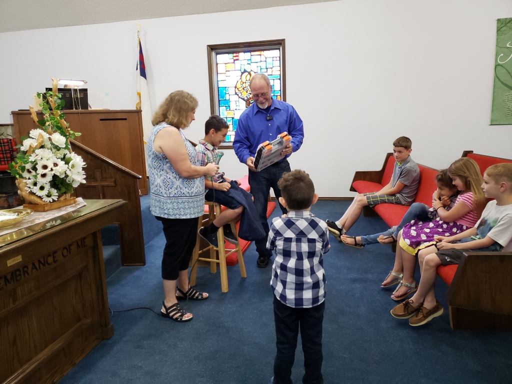 Hopefully Pastor (Lttle Stevie) can find time to use his new fishing tackle