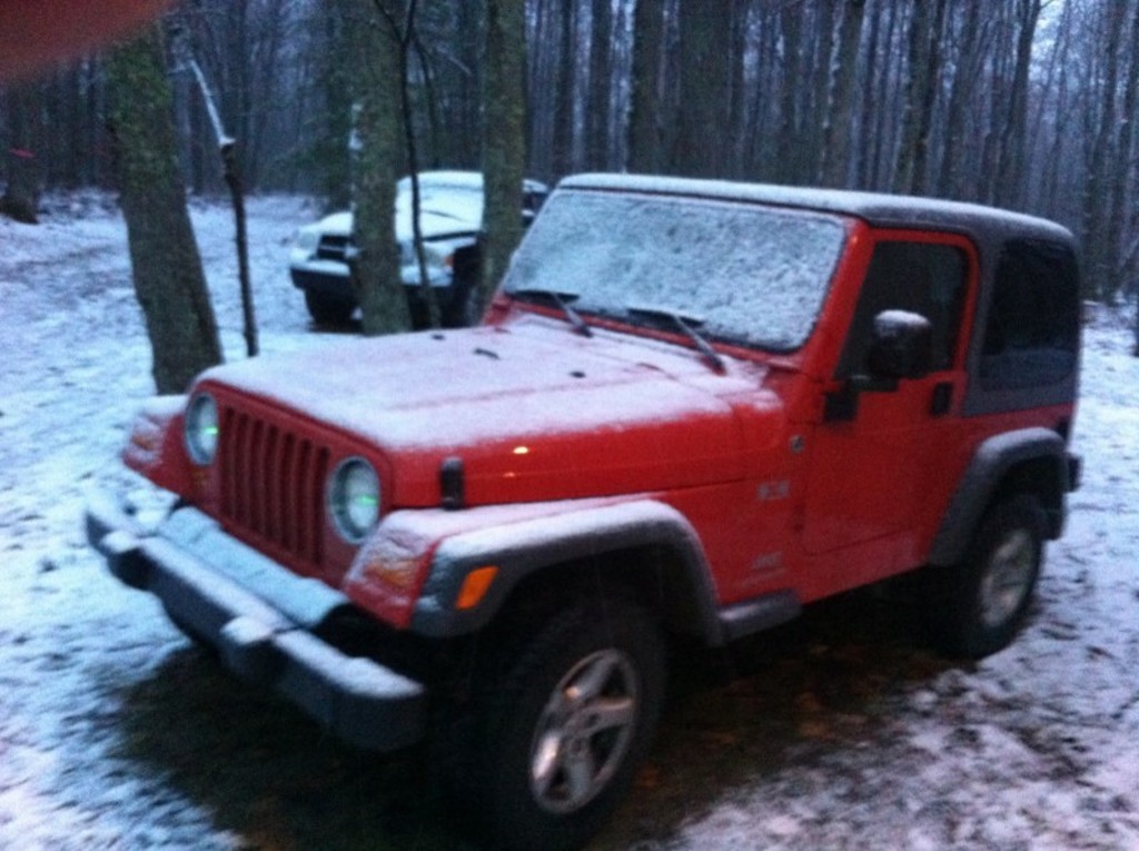 Got a little snow before they left the meeting