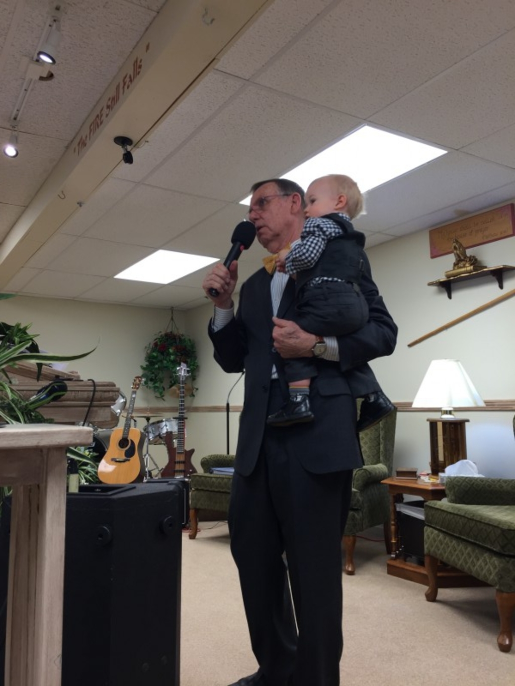 "Alright Papa Stop Cryin' and Keep Singing To Me!!!"