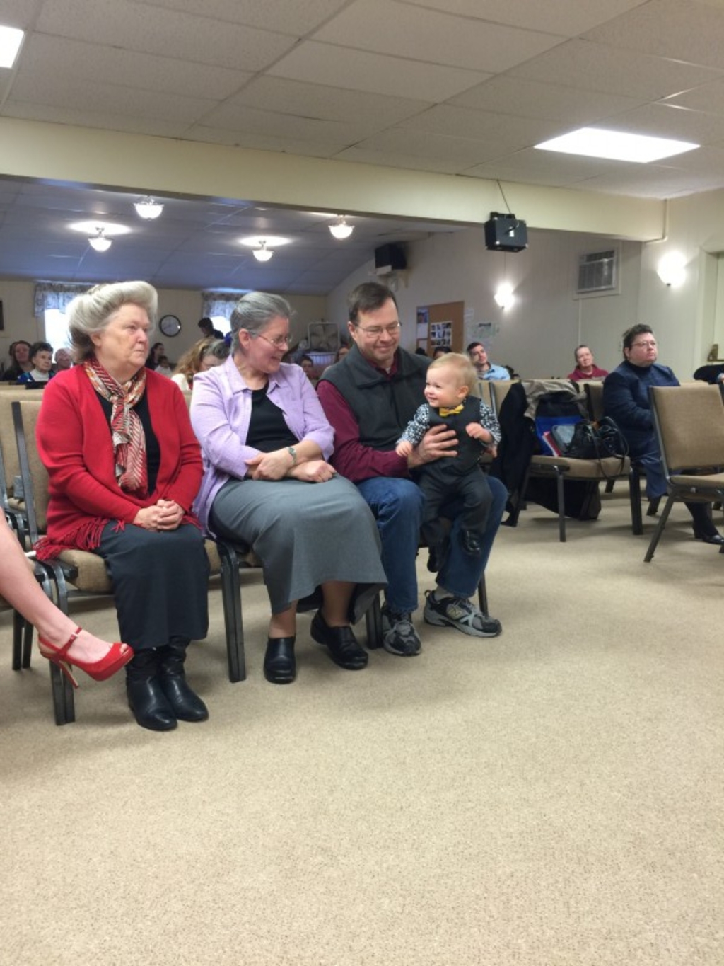 Hold Me Tight Grandpa !!!