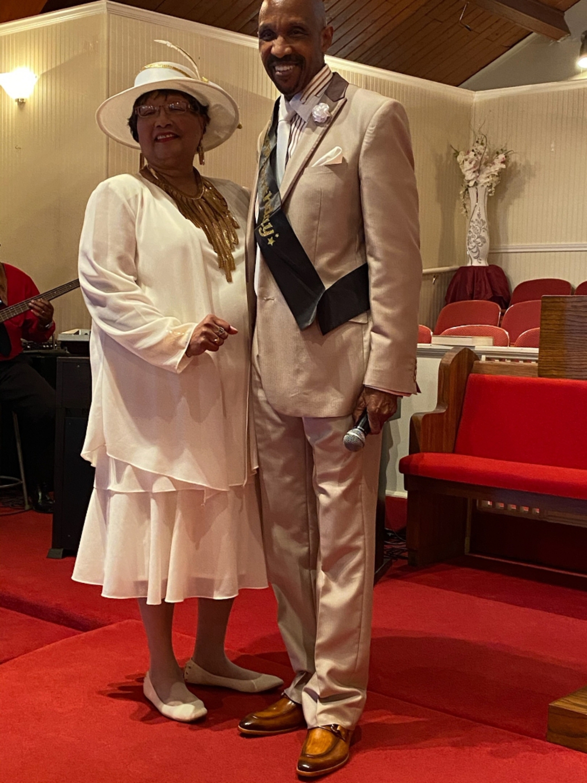 Sister Gloria Thompson & Pastor Clarence Talley, Sr