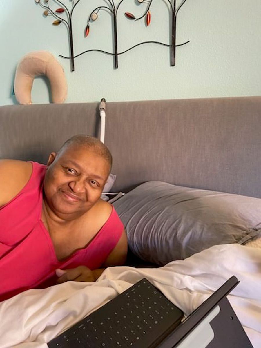 Losing hair, but never hope.