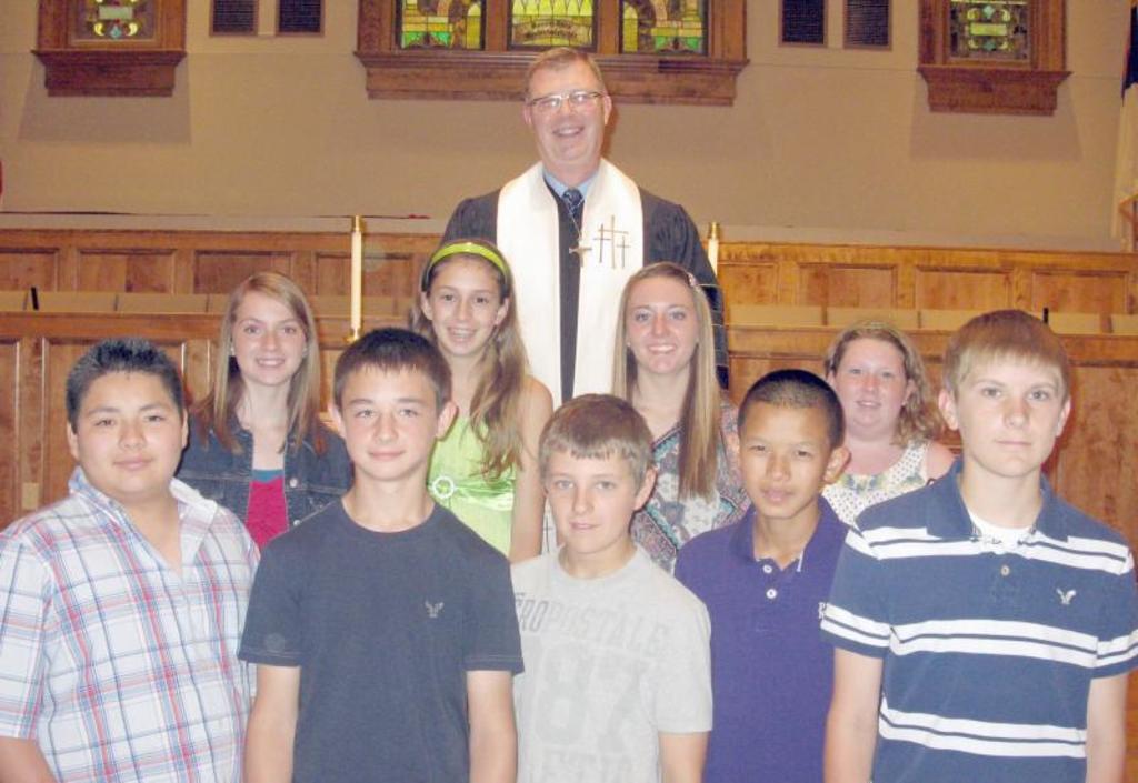 Poteau United Methodist Church - Photos - 2012 Confirmation Class