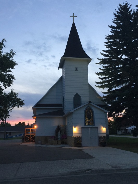 St. Michael the Archangel Catholic Church Dunseith North Dakota