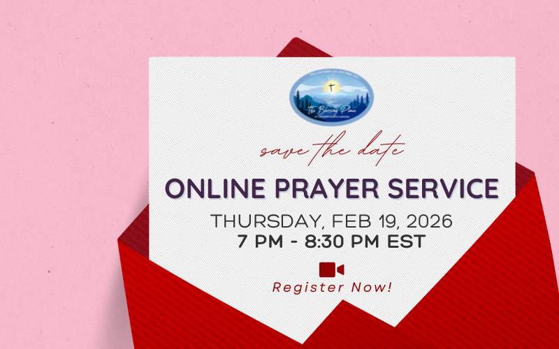 Online Prayer Service Save The Date Flyer 2/19/26
