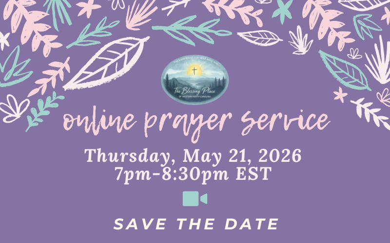 May Online Prayer Service Save The Date 5.21.26