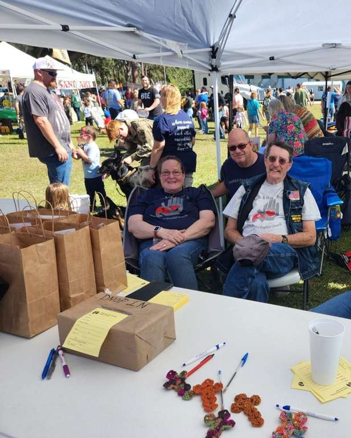 Hearts & Hands Booth