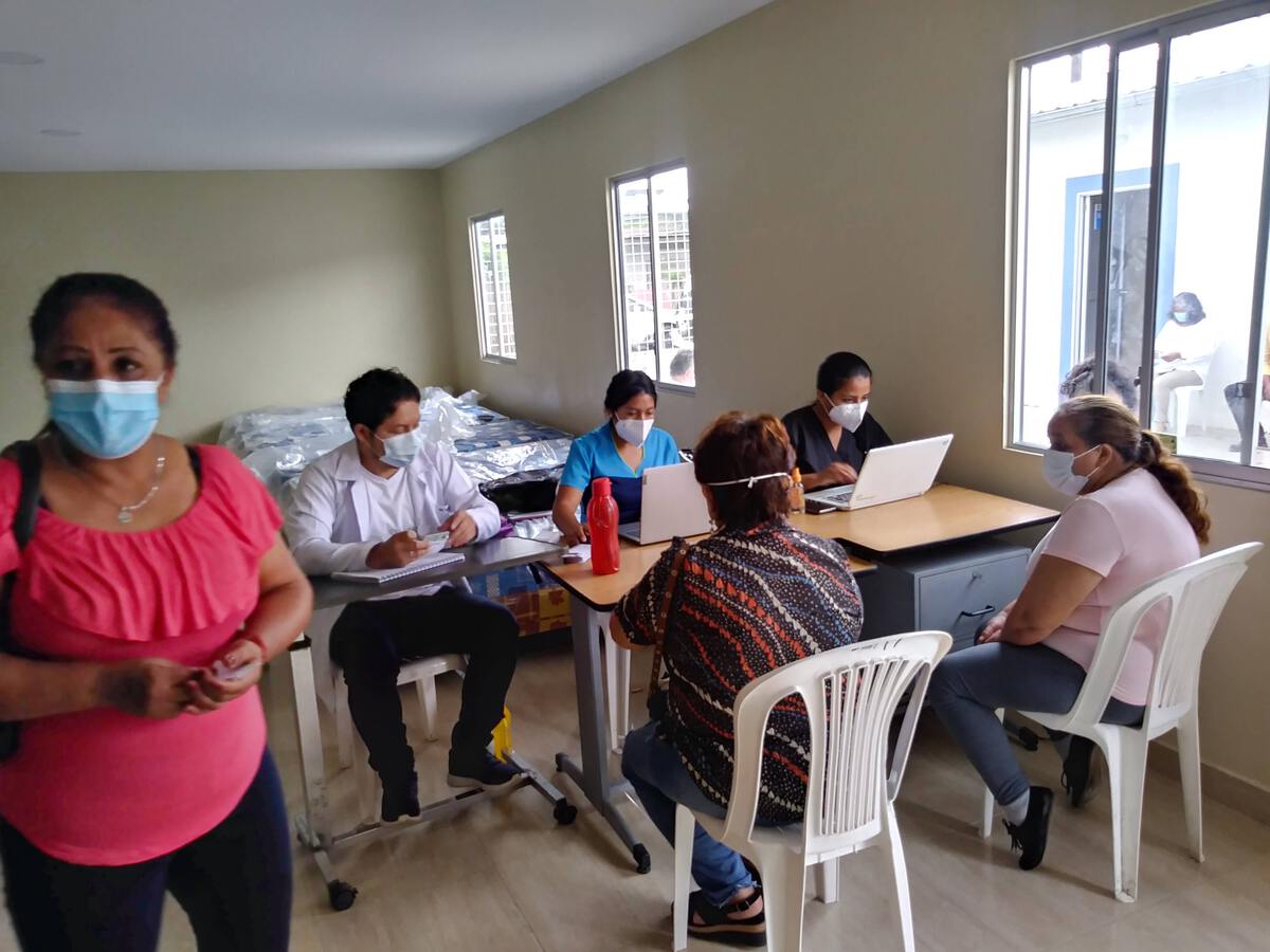 Punto de vacunacion La Maná